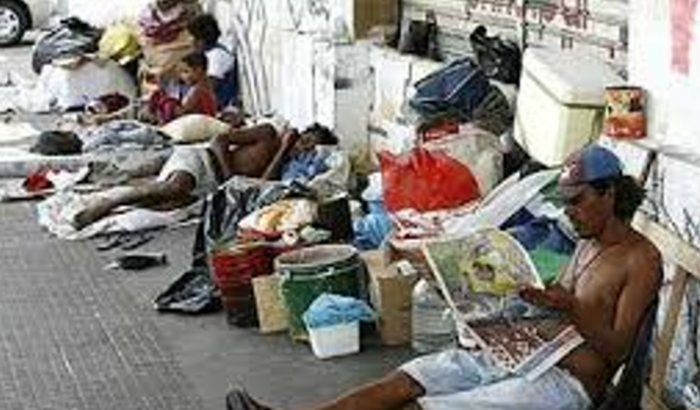 Ação Social para Moradores de Rua. 