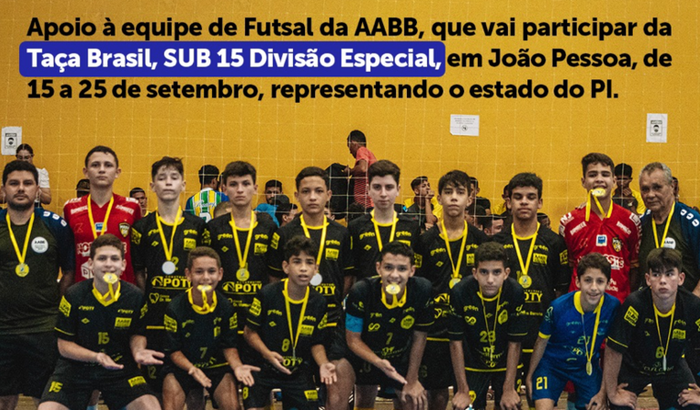 Viagem - Taça Brasil Sub 15 - AABB Teresina Base 