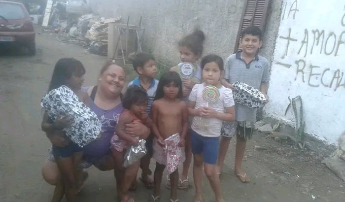 Dia das crianças carentes 