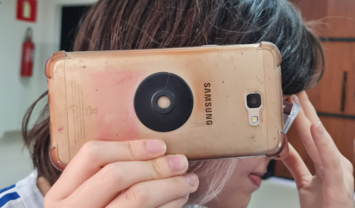 Novo celular pra minha amiga com pocket de 2014
