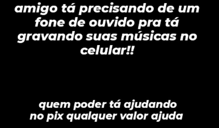 ajude um artista local