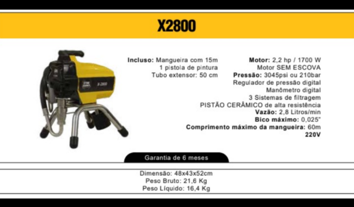 Vaquinha solidária Compra de uma Airless