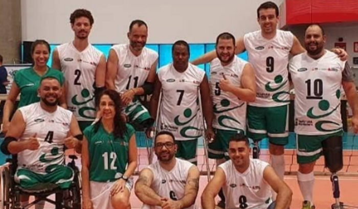 Ajude a equipe de paravôlei a ir ao Campeonato Brasileiro
