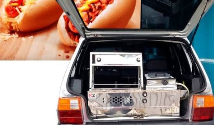 Ajuda para compra de carro equipado para vender hot dog
