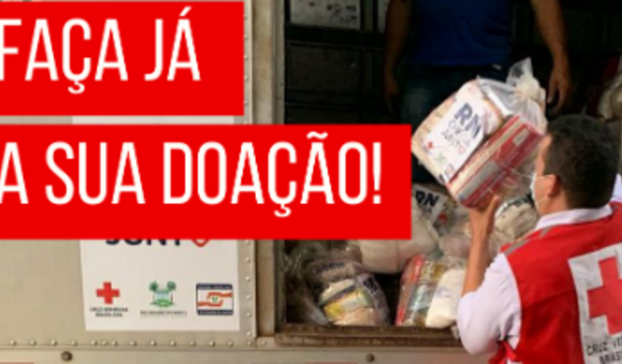 Ajude a Cruz Vermelha RN - Faça já a sua doação