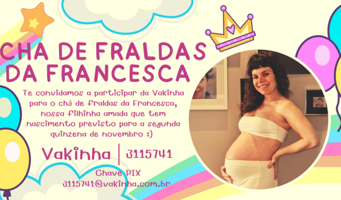Chá de Fraldas da Francesca