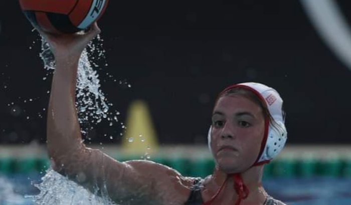 Julia pela seleção na Colômbia 