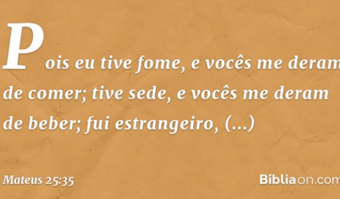 Mateus 25: 35-40