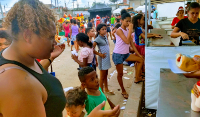 Ação solidária para dia das crianças