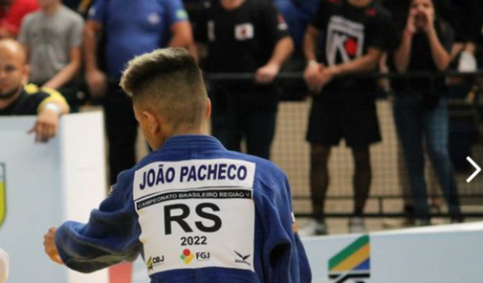 João Pacheco no Brasileiro de Judô 