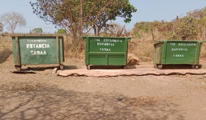 CONSTRUÇÃO DE ABRIGO PARA ARMAZENAMENTO DO LIXO