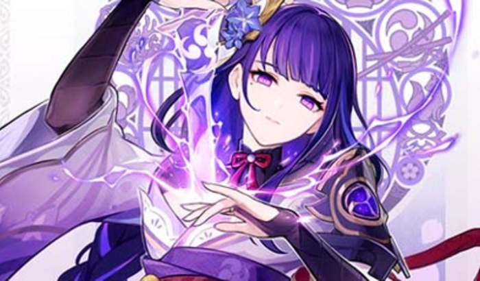 Cosplay da Raiden Shogun