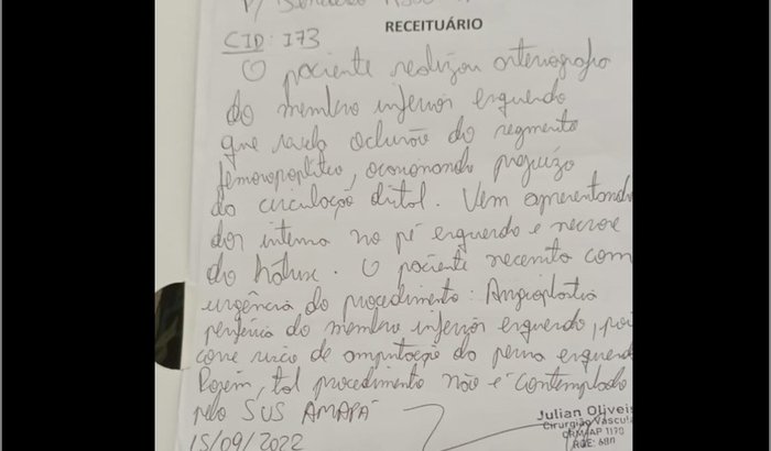 Tratamento de trombose