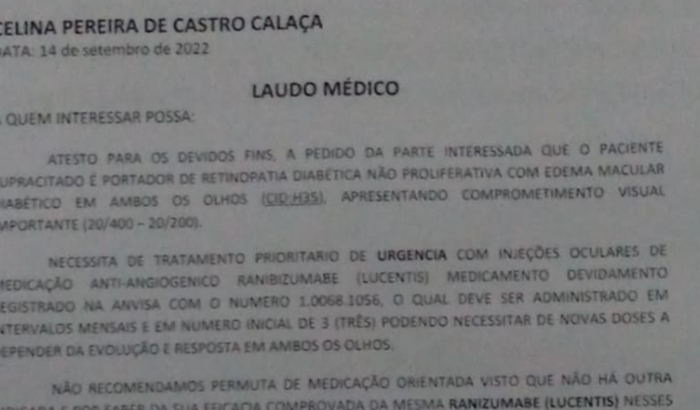 Todos unidos para salvar a Visão da Celina