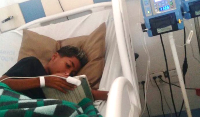 Todos juntos contra o cancêr do Saymmon