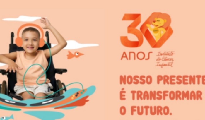 Aniversário com doação para O Instituto do Câncer Infantil