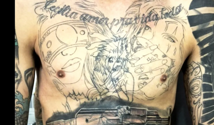 Terminar minha tatuagem do peito 🤩🙏😔