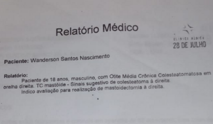 Cirurgia (OTITE MÉDIA CRÔNICA COLESTEATOMATOSA)