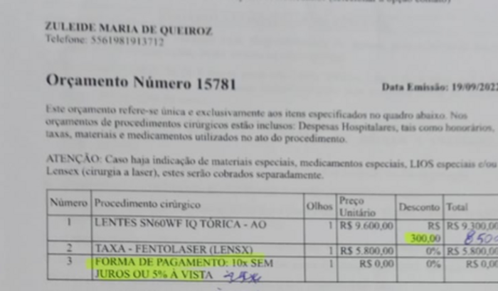 Cirurgia de catarata + Refrativa