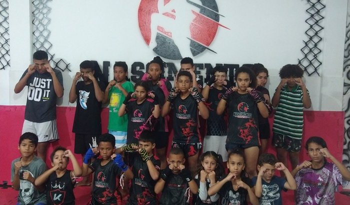 Crianças do Projeto Social NFT