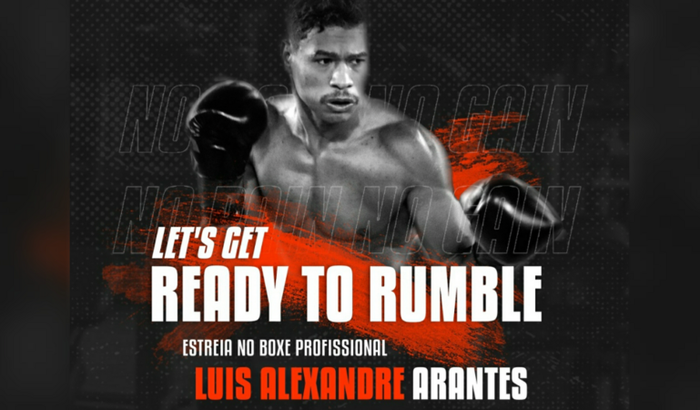 Vakinha para estreia de Luis Arantes no Boxe Profissional.