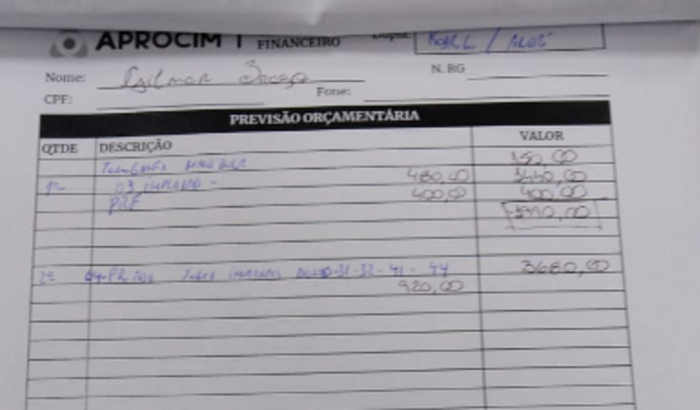 Galera! O Gilmar irá precisar de implante dentário 