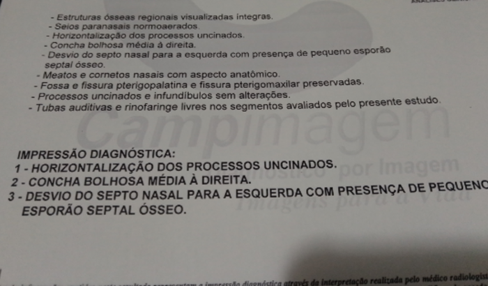 Ajuda para fazer uma cirurgia de desvio septo e esporão ósseo no nariz.