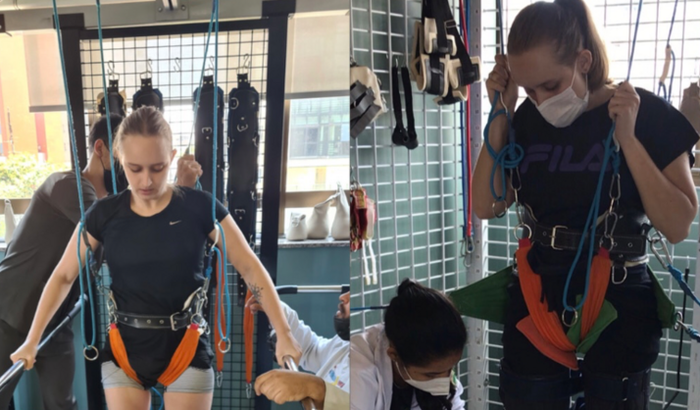 Ajuda para a Thaty realizar os tratamentos necessários