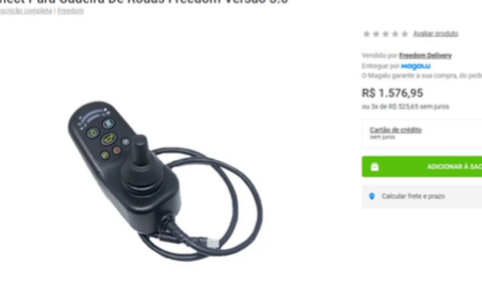 Joystick novo cadeira motorizada