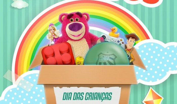 Arrecadação para  brinquedos