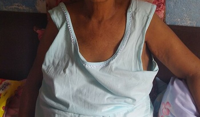 Eliete diagnósticada com o câncer