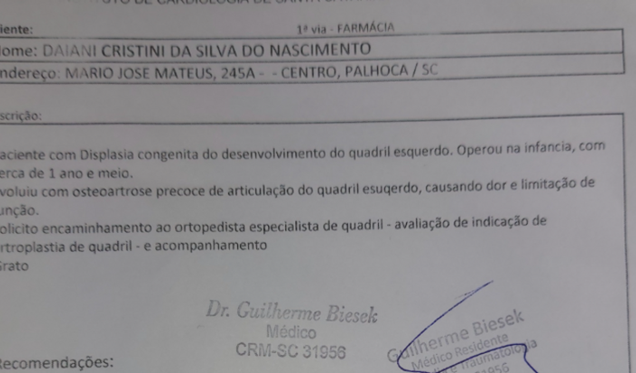 Cirurgia de artroplastia de quadril