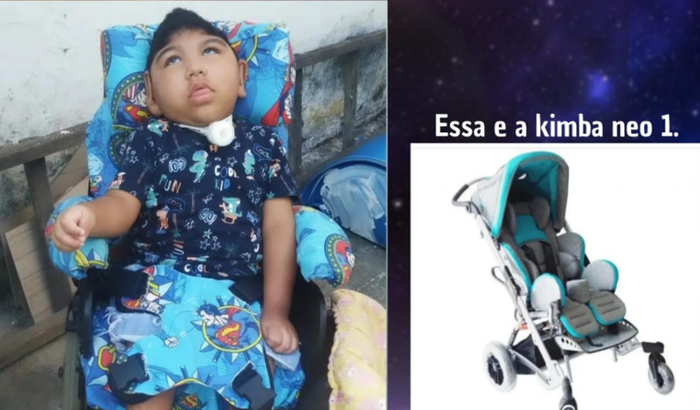 Ajude o pequeno benício 