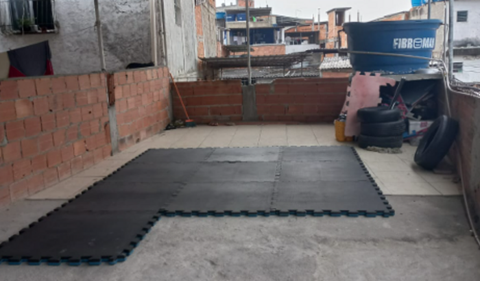 Compra do Tatame para o Projeto Social - Jiu Jitsu infantil