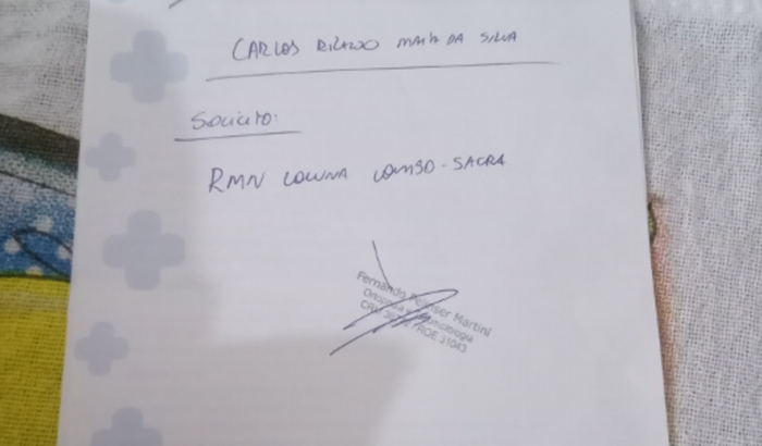 Ajuda para fazer um exame de ressonância magnética