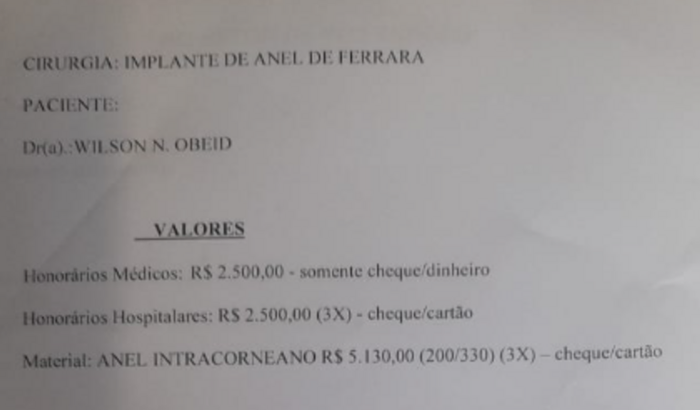 Cirurgia Oftalmológica para meu filho