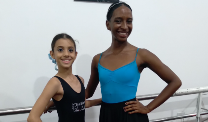 Espetáculo do balé." A Cinderela ".