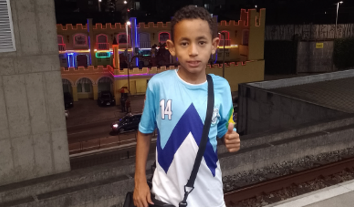Mini jogador Eduardo leite 