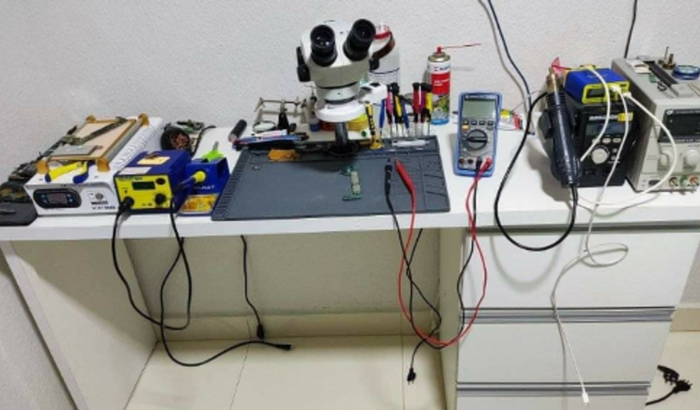 Quero muito trabalhar no ramo de concerto de celula mas não tenho o dinheiro pra investir nas ferramentas e mercadoria 