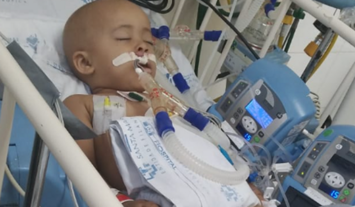 Todos juntos pela vida do nathan Câncer nos olhos