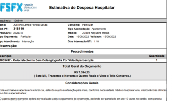 Cirurgia/videolasparoscopia