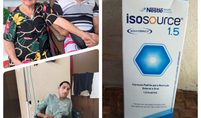 Ajuda para alimentação de Fábio 