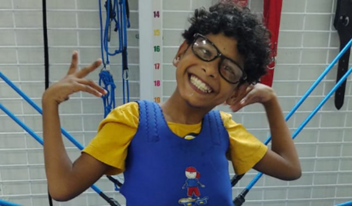 Andador para o Cris!