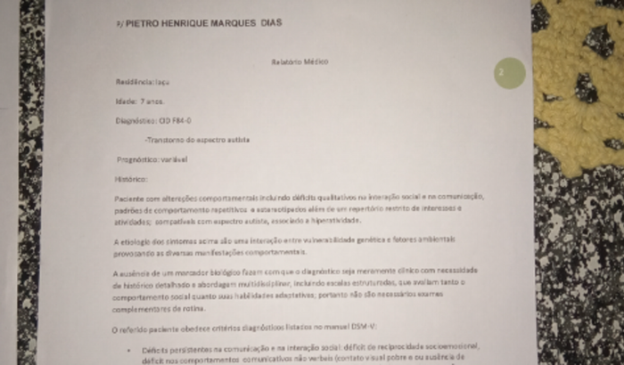Ajude Pietro a fazer o Eletroencefalograma em salvador