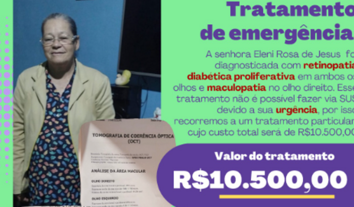 Tratamento de emergência para Dona Eleni