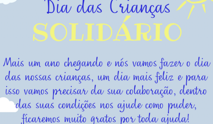 Dia das Crianças Solidario