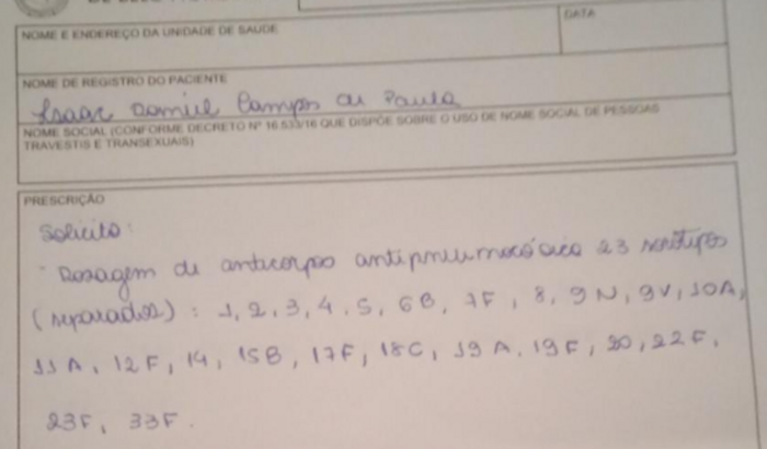 Ajuda para exames 