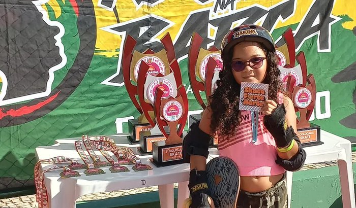 DIANE SOUZA NO CAMPEONATO BRASILEIRO DE SKATE EM CASCAVEL PR