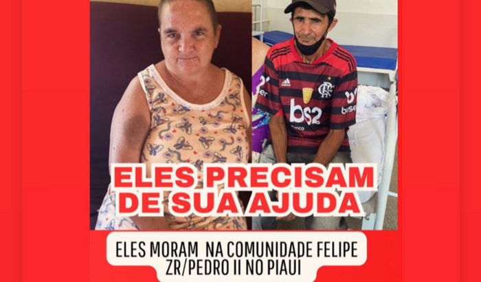 Ajudem esse casal que estão doentes e não tem condições 🥺🙏🏻