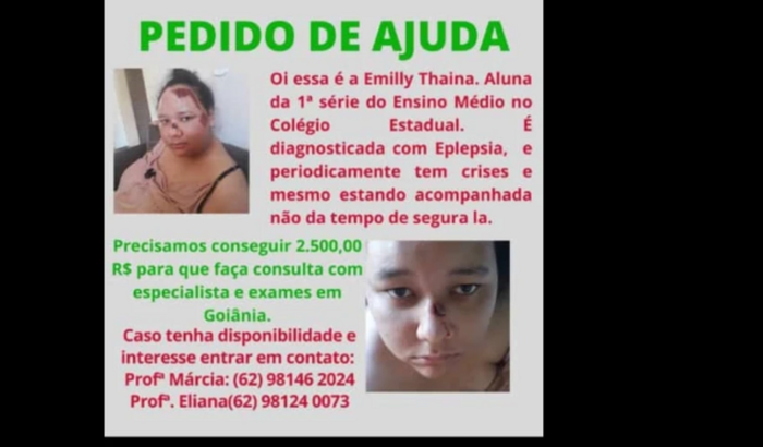 Emilly precisa de você!